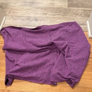 Lululemon purple winter vinyasa scarf